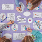 Kibakids - heroines of history tablecloth or wall-hanging