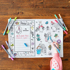 Kibakids - Jemima Puddle-Duck™ Reusable Colour-In Placemat for Kids