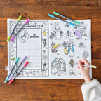Kibakids - Peter Rabbit™ Reusable Colour-In Placemat for Kids