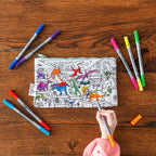 Kibakids - dinosaur pencil case - party pack of 10