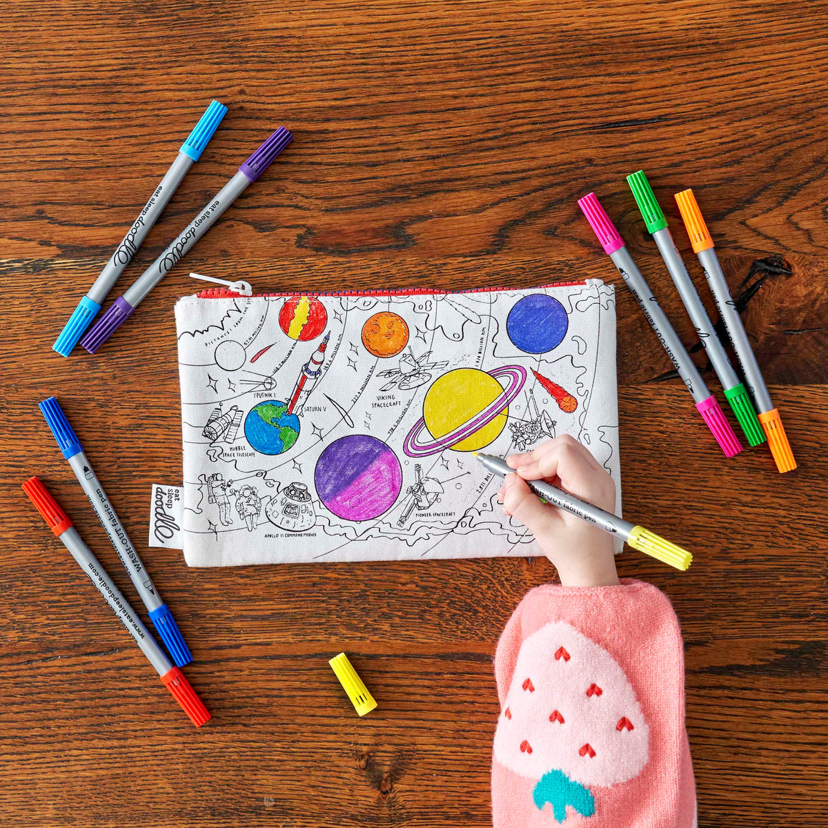 Kibakids - space explorer pencil case