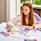 Kibakids - butterfly placemat to go - party pack of 10