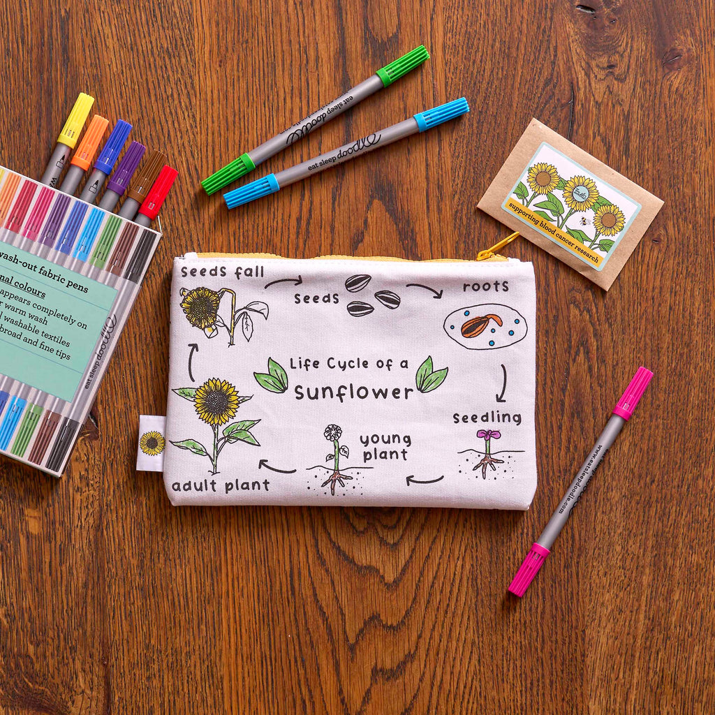 Kibakids - sunflower pencil case