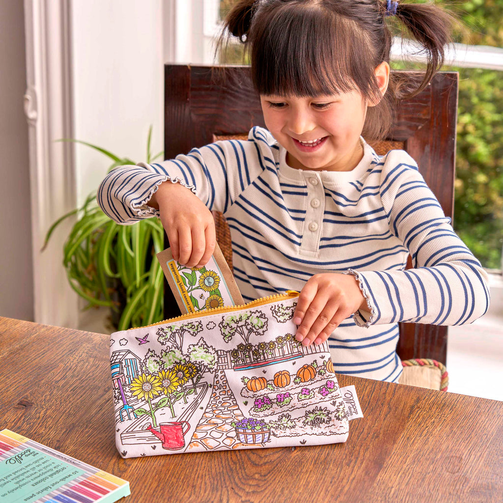 Kibakids - sunflower pencil case