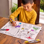 Kibakids - Farmyard Reusable Colour-In Placemat for Kids