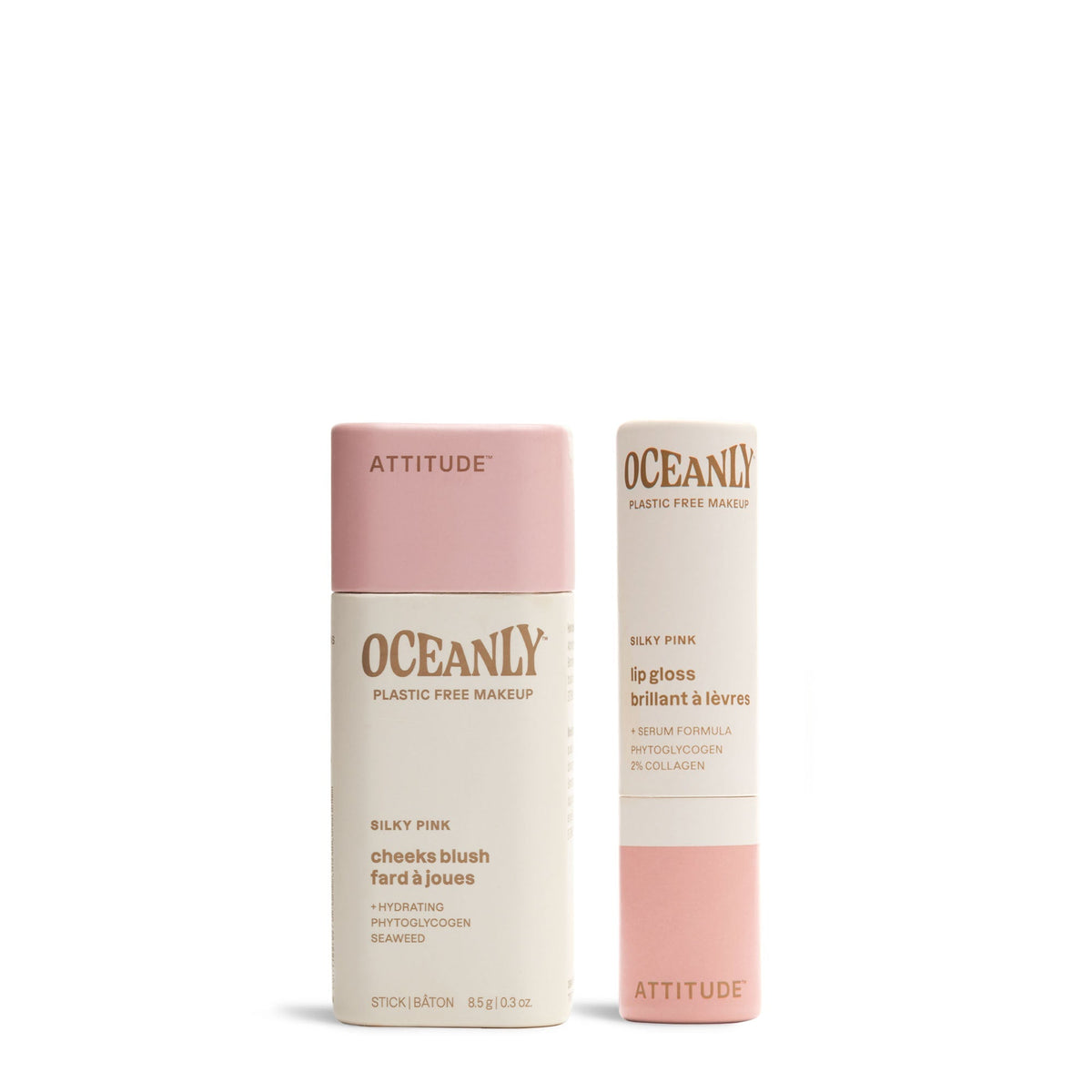 Shavelo - Blush & Lip Gloss - Duo Silky Pink