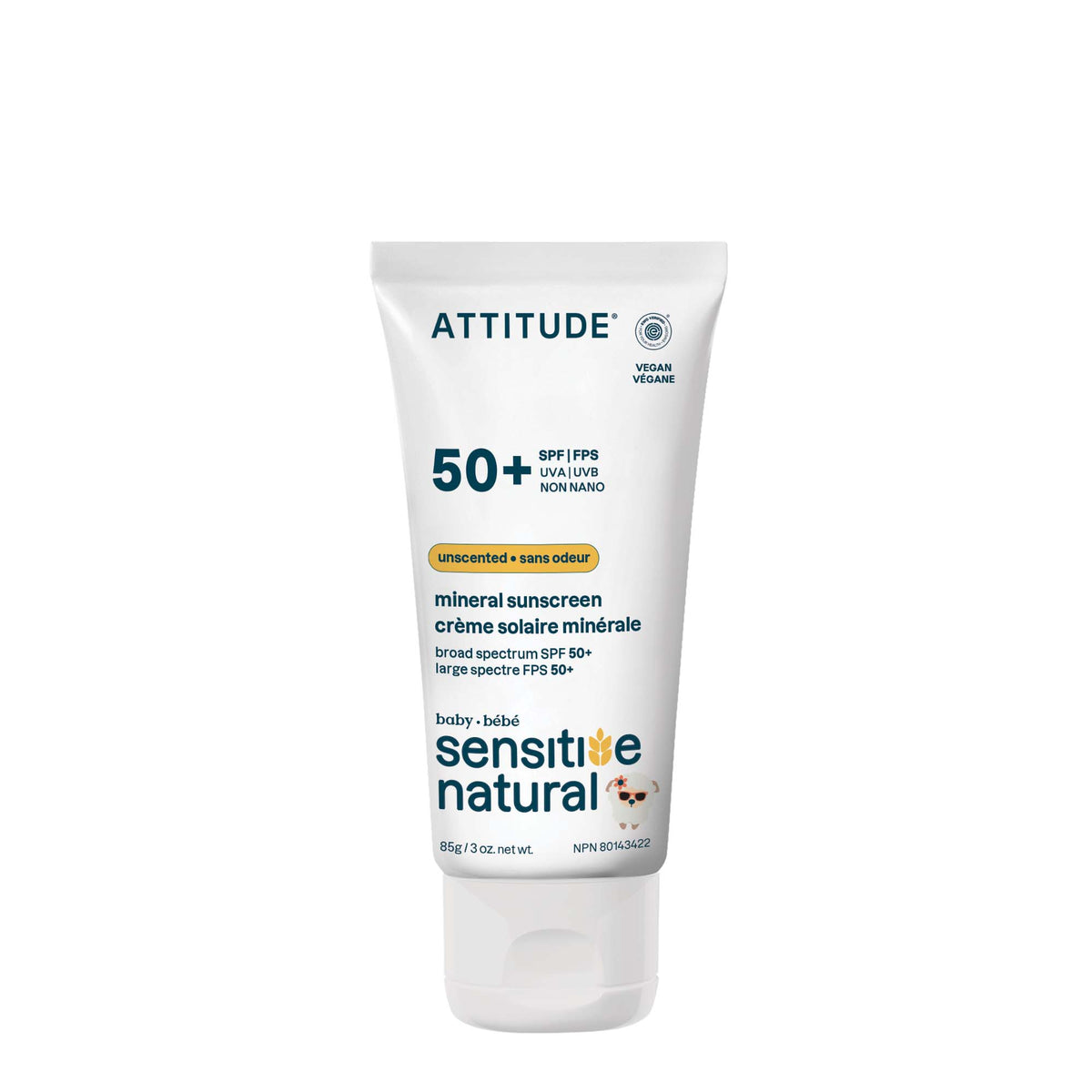 Shavelo - Baby Mineral Sunscreen - SPF 50 Sensitive Skin