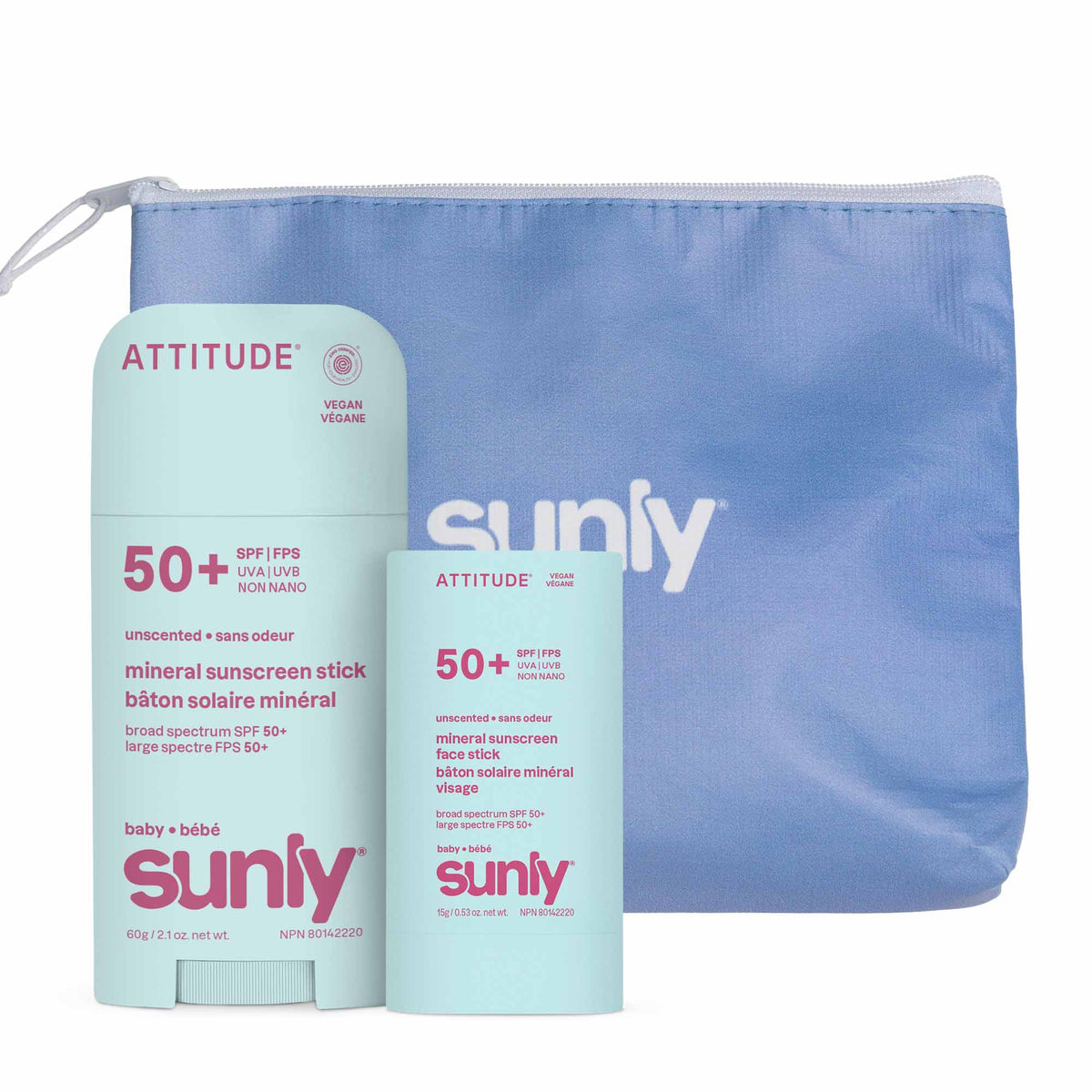 Shavelo - Baby Mineral Sunscreen Stick Duo Face & Body - Spf 50