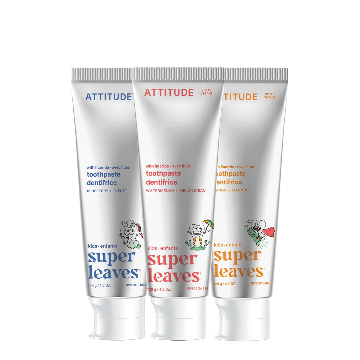 Shavelo - Kids Fluoride Toothpaste 3-Pack