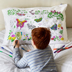 Kibakids - ultimate sleepover bundle - colour your own pillowcase