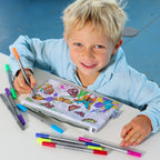 Kibakids - butterfly pencil case - party pack of 10