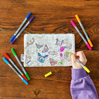 Kibakids - butterfly pencil case - party pack of 10