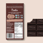 Shavelo - 70% Cacao Organic Vegan Dark Chocolate Bar with Arabica Coffee (10 Bar Pack)