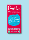 Shavelo - 70% Cacao Organic Vegan Dark Chocolate Bar (10 Bar Pack)