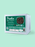 Shavelo - Bulk Keto Baking Chips (10 lbs) - 70% Cacao Organic Vegan Bitter-Sweet Dark Chocolate Chips with Organic Stevia (2000 ct) - Sugar Free!