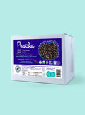 Shavelo - Bulk Mini Chips (10 lbs) - 85% Cacao Organic Vegan Extra Bitter-Sweet Dark Chocolate Chips (4000 ct) - Keto Friendly!