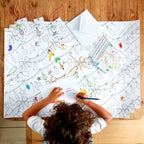 Kibakids - colour-in Christmas craft activity pack