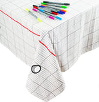 Kibakids - doodle grid tablecloth
