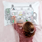 Kibakids - ultimate sleepover bundle - colour your own pillowcase