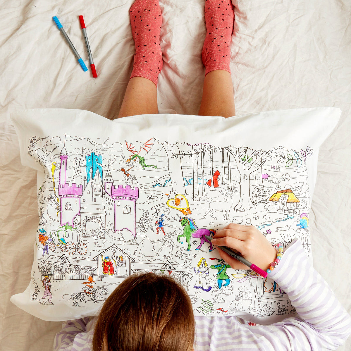 Kibakids - fairytales & legends pillowcase