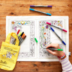 Kibakids - fairytale placemat to go - party pack of 10