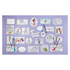 Kibakids - heroines of history tablecloth or wall-hanging