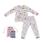 Kibakids - mermaid colour in pyjamas