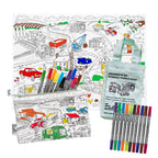 Kibakids - cars, trucks & tractors colour in bundle
