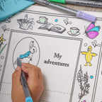 Kibakids - Peter Rabbit™ Reusable Colour-In Placemat for Kids