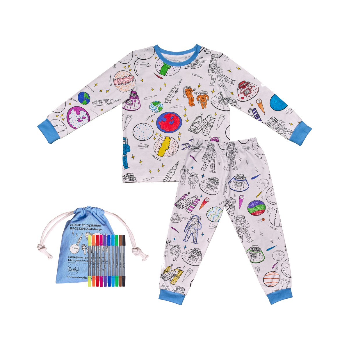 Kibakids - space explorer pyjamas