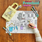 Kibakids - Tom Kitten™ Reusable Colour-In Placemat for Kids