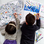 Kibakids - US map pillowcase