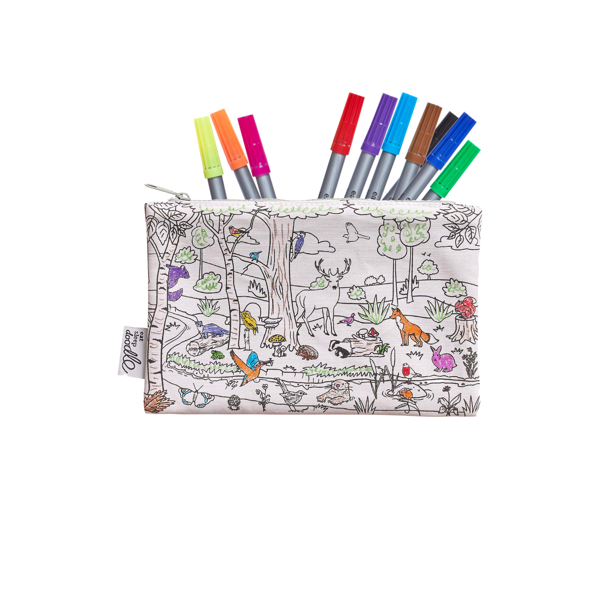 Kibakids - woodland pencil case