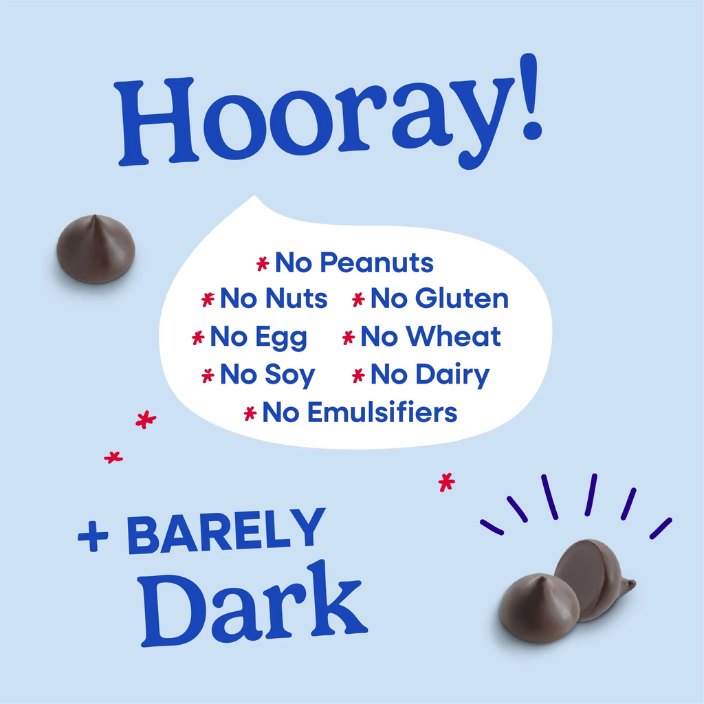 Shavelo - 55% Cacao Organic Vegan Semi-Sweet Dark Chocolate Chips (6 Bags)