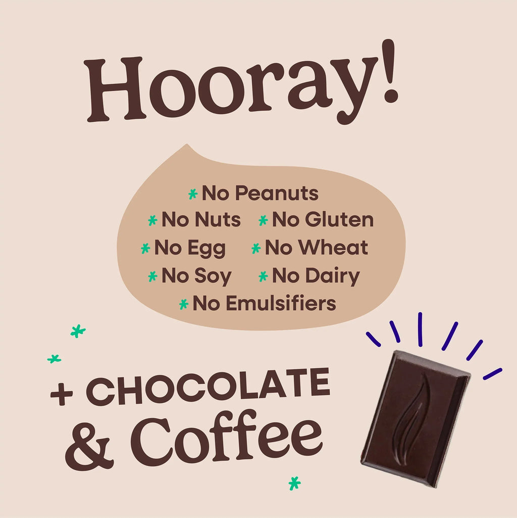 Shavelo - 70% Cacao Organic Vegan Dark Chocolate Bar with Arabica Coffee (10 Bar Pack)