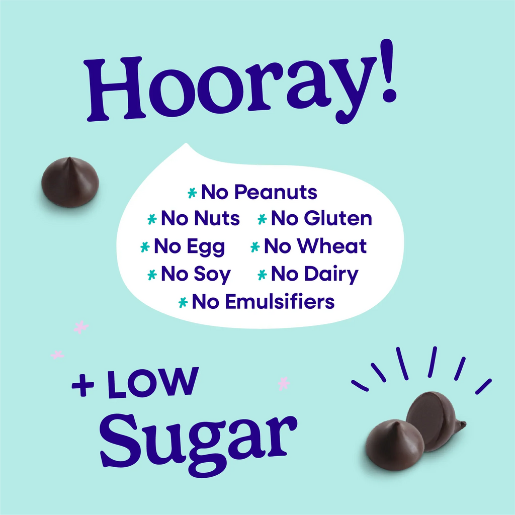 Shavelo - 85% Cacao Organic Vegan Extra Bitter-Sweet Dark Chocolate Chips (6 Bags)