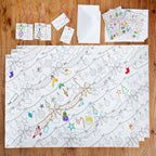 Kibakids - colour-in Christmas craft activity pack