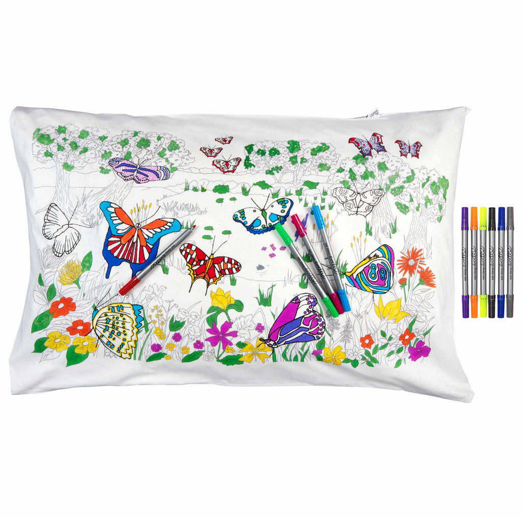 Kibakids - butterfly pillowcase