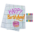 Kibakids - doodle grid tablecloth