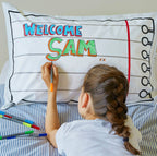 Kibakids - doodle notebook pillowcase