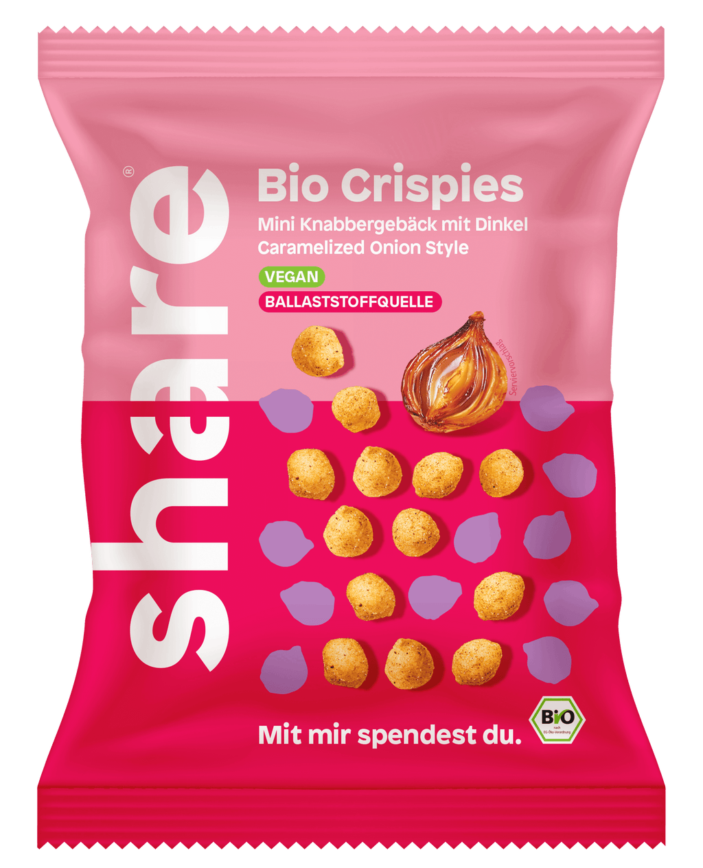 Shavelo - Bio Crispies Caramelized Onion Style 1x100g