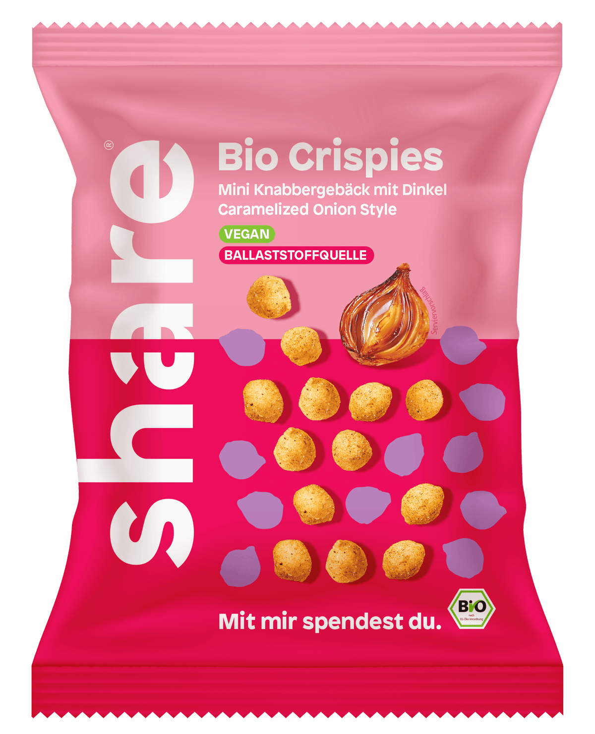Shavelo - Bio Crispies Caramelized Onion Style 1x100g