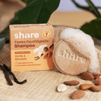 Shavelo - Festes Shampoo Vanille & Mandelöl