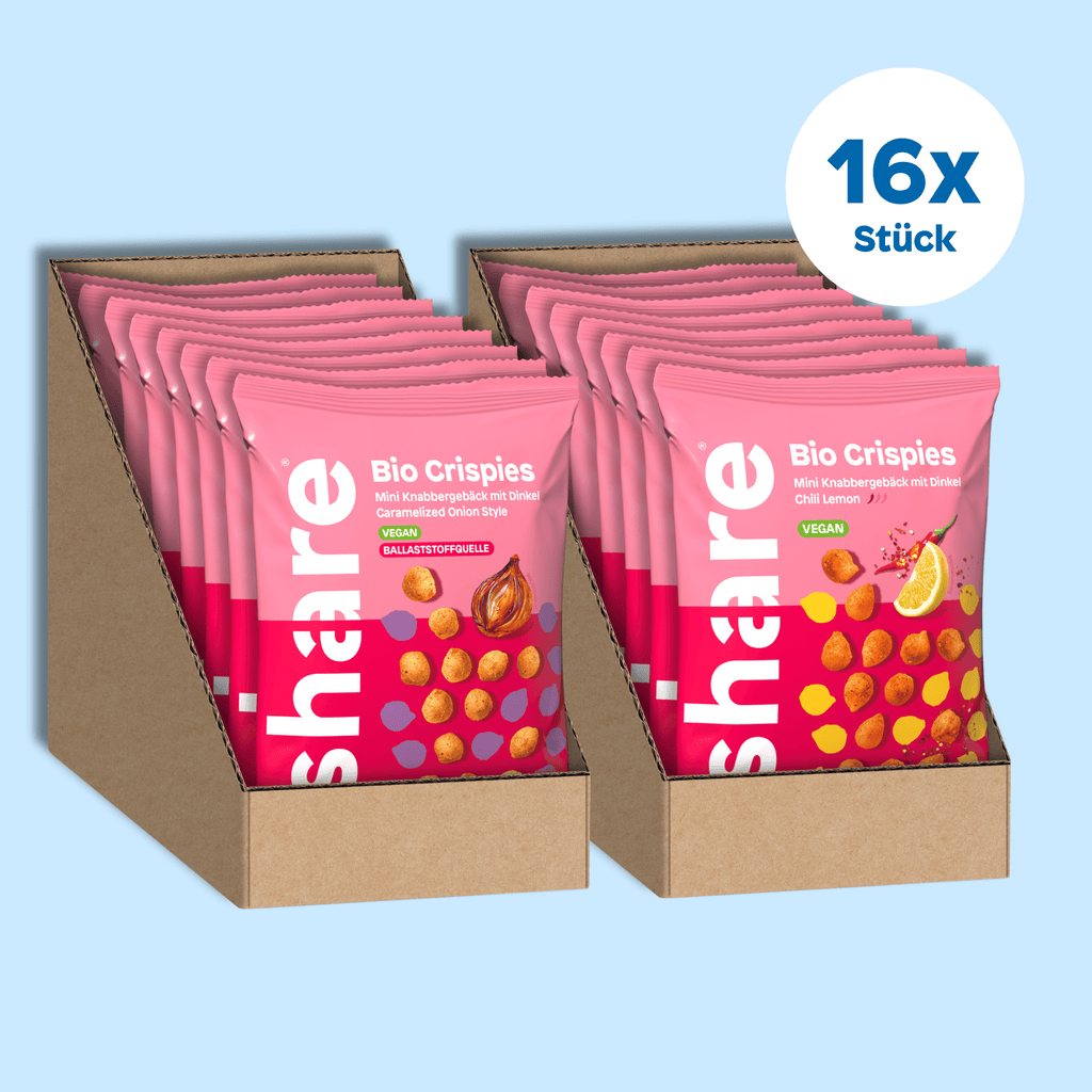 Shavelo - Bio Crispies Sparpaket