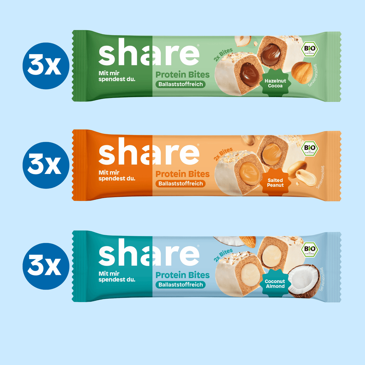 Shavelo - Protein Bites Probierpaket