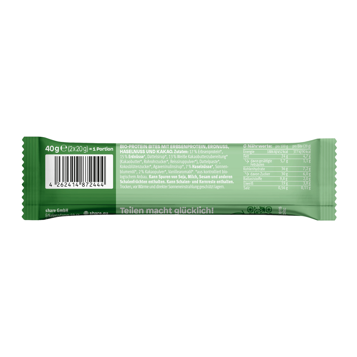 Shavelo - Bio Protein Bites Hazelnut Cocoa