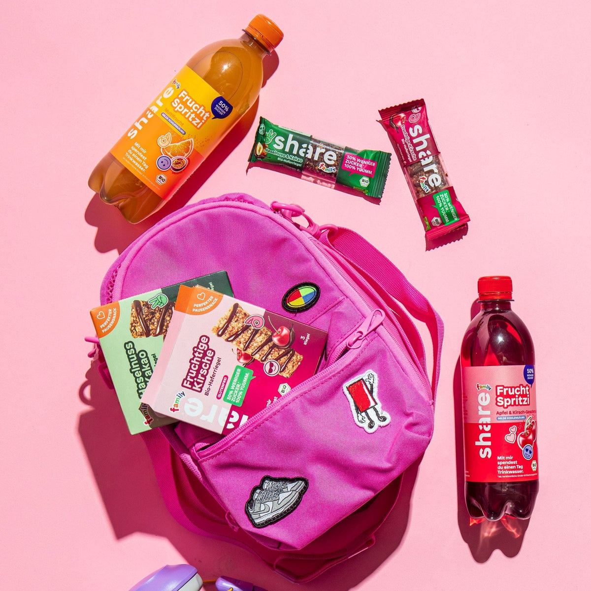 Shavelo - Family Bio Frucht Spritzi Sparpaket