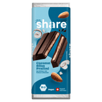 Shavelo - Bio Tafelschokolade Coconut Bliss Praliné Zartbitter mit Kokos & Mandel 1x80g