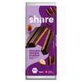 Shavelo - Bio Tafelschokolade Creamy Nougat Praliné Zartbitter mit Nougat 1x80g