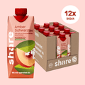 Shavelo - Bio Teegetränk Amber Schwarztee Pfirsich Holunderblüte
